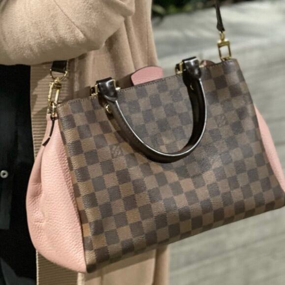 💎✨SUPER RARE✨💎 Authentic Louis Vuitton  Brittany Damier Ebene Bag - Picture 3 of 10